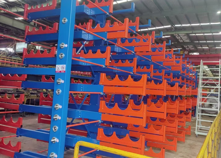 伸縮式懸臂貨架